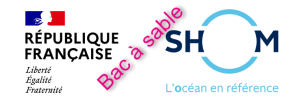 SHOM - bac à sable